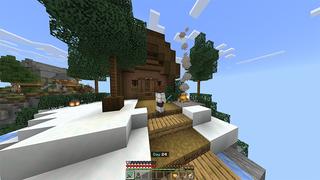 Screenshot of the Minecraft Bedrock Marketplace product 100 Days Oneblock created by Piki Studios.