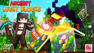 Thumbnail of the Minecraft Bedrock Marketplace product Ancient Lucky Blocks created by Piki Studios.