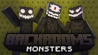 Thumbnail of the Minecraft Bedrock Marketplace product Backrooms Monsters created by Piki Studios.