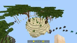 Screenshot of the Minecraft Bedrock Marketplace product Biome Parkour created by Piki Studios.