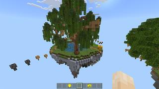 Screenshot of the Minecraft Bedrock Marketplace product Biome Parkour created by Piki Studios.