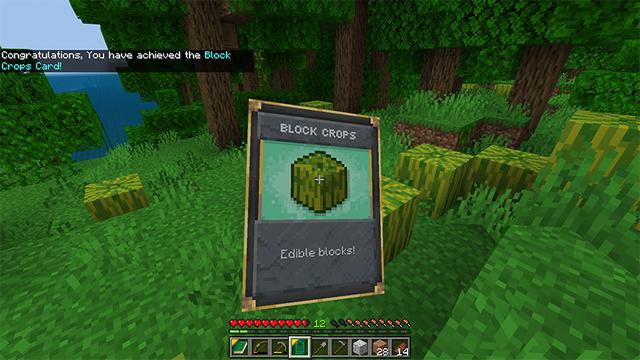 Screenshot of the Minecraft Bedrock Marketplace product Cards Add-On created by Piki Studios.