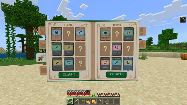 Screenshot of the Minecraft Bedrock Marketplace product Cards Add-On created by Piki Studios.