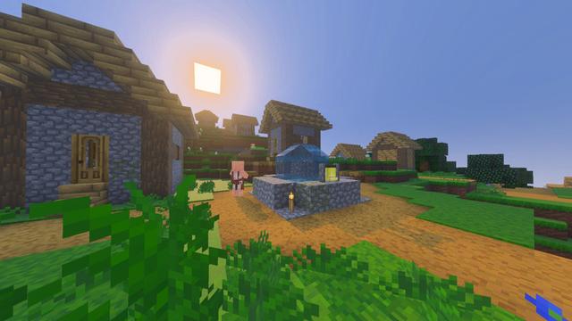Screenshot of the Minecraft Bedrock Marketplace product Cinematic Realism created by Piki Studios.
