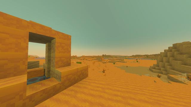 Screenshot of the Minecraft Bedrock Marketplace product Cinematic Realism created by Piki Studios.