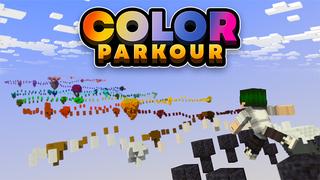 Thumbnail of the Minecraft Bedrock Marketplace product Color Parkour created by Piki Studios.