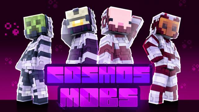 Thumbnail of the Minecraft Bedrock Marketplace product Cosmos Mobs created by Piki Studios.