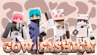 Thumbnail of the Minecraft Bedrock Marketplace product Cow Fashion created by Piki Studios.