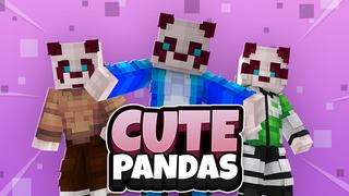 Thumbnail of the Minecraft Bedrock Marketplace product Cute Pandas created by Piki Studios.