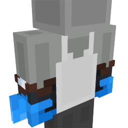 Thumbnail of the Minecraft Bedrock Marketplace product Dark Blue Dragon Gloves created by Piki Studios.