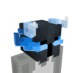 Thumbnail of the Minecraft Bedrock Marketplace product Dark Blue Dragon Helmet created by Piki Studios.