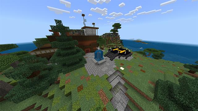 Screenshot of the Minecraft Bedrock Marketplace product Emerald is Better! created by Piki Studios.