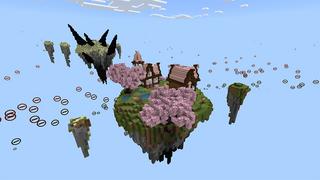 Screenshot of the Minecraft Bedrock Marketplace product Expanding Oneblock created by Piki Studios.