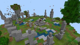 Screenshot of the Minecraft Bedrock Marketplace product Expanding Oneblock created by Piki Studios.