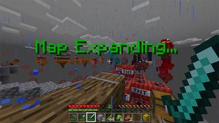 Screenshot of the Minecraft Bedrock Marketplace product Expanding Skyblock created by Piki Studios.