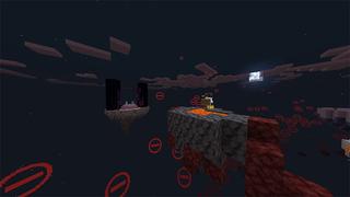 Screenshot of the Minecraft Bedrock Marketplace product Expanding Skyblock created by Piki Studios.