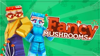 Thumbnail of the Minecraft Bedrock Marketplace product Fancy Mushrooms created by Piki Studios.