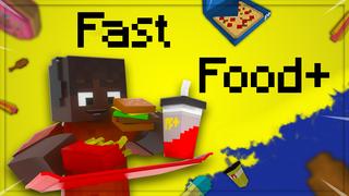 Thumbnail of the Minecraft Bedrock Marketplace product Fast Food+ created by Piki Studios.
