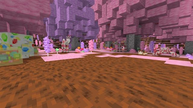 Screenshot of the Minecraft Bedrock Marketplace product Festive Biomes Add-On created by Piki Studios.