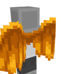 Thumbnail of the Minecraft Bedrock Marketplace product Firing Anime Wings created by Piki Studios.