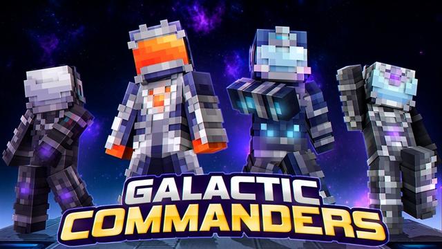 Thumbnail of the Minecraft Bedrock Marketplace product Galactic Commanders created by Piki Studios.