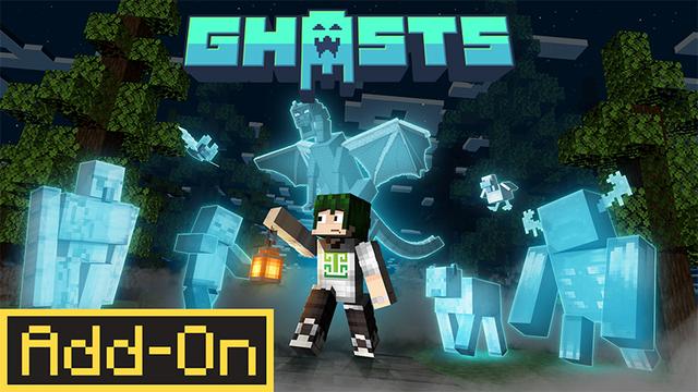 Thumbnail of the Minecraft Bedrock Marketplace product Ghosts Add-On created by Piki Studios.