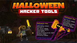 Thumbnail of the Minecraft Bedrock Marketplace product Halloween Hacker Tools created by Piki Studios.