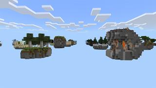 Screenshot of the Minecraft Bedrock Marketplace product Infinite Skyblock created by Piki Studios.