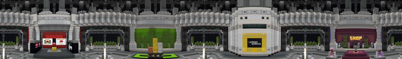 Panorama of the Minecraft Bedrock Marketplace product Item Hunt created by Piki Studios.