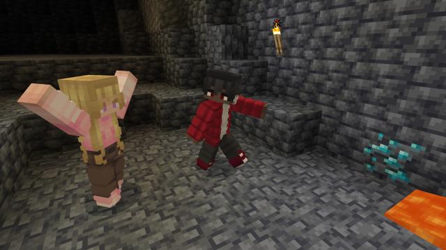 Screenshot of the Minecraft Bedrock Marketplace product Item Hunt created by Piki Studios.