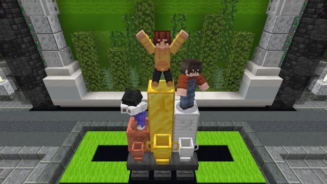 Screenshot of the Minecraft Bedrock Marketplace product Item Hunt created by Piki Studios.