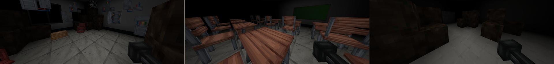 Panorama of the Minecraft Bedrock Marketplace product Let Me Out! created by Piki Studios.