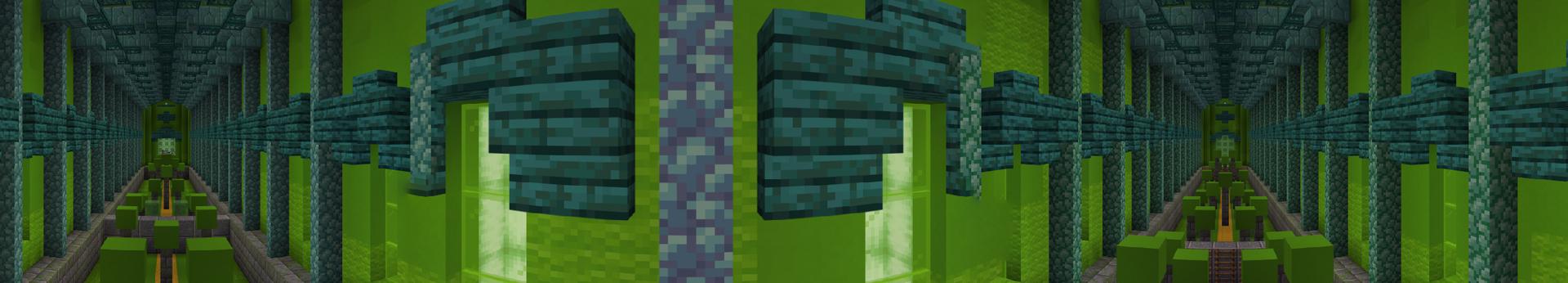 Panorama of the Minecraft Bedrock Marketplace product Level Parkour created by Piki Studios.