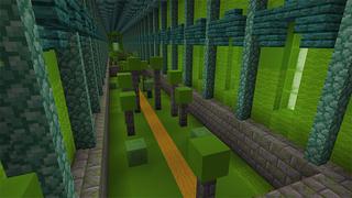 Screenshot of the Minecraft Bedrock Marketplace product Level Parkour created by Piki Studios.
