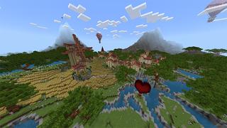 Screenshot of the Minecraft Bedrock Marketplace product Love Valley created by Piki Studios.