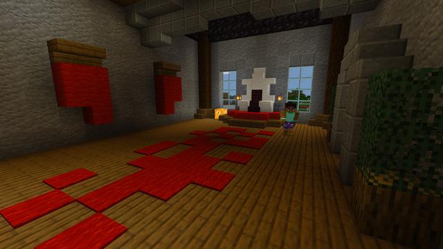 Screenshot of the Minecraft Bedrock Marketplace product Lucky Block Castles created by Piki Studios.