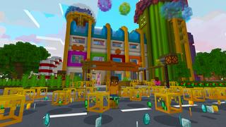 Screenshot of the Minecraft Bedrock Marketplace product Lucky Bubble Factory created by Piki Studios.