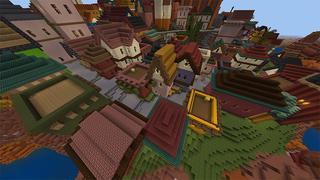 Screenshot of the Minecraft Bedrock Marketplace product Luckyblock Survival created by Piki Studios.