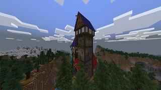 Screenshot of the Minecraft Bedrock Marketplace product Medieval House created by Piki Studios.