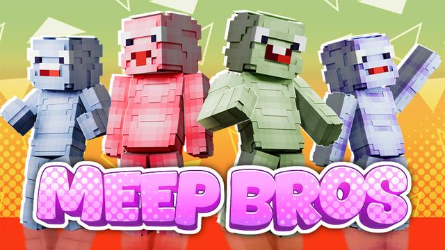Thumbnail of the Minecraft Bedrock Marketplace product Meep Bros created by Piki Studios.