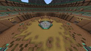 Screenshot of the Minecraft Bedrock Marketplace product Arène des monstres created by Piki Studios.