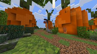 Screenshot of the Minecraft Bedrock Marketplace product More Carrots created by Piki Studios.
