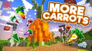 Thumbnail of the Minecraft Bedrock Marketplace product More Carrots created by Piki Studios.
