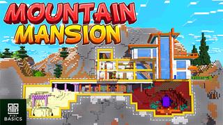Thumbnail of the Minecraft Bedrock Marketplace product Mountain Mansion created by Piki Studios.