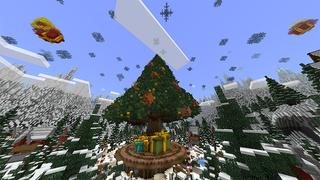 Screenshot of the Minecraft Bedrock Marketplace product New Year LuckyGifts created by Piki Studios.