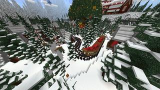 Screenshot of the Minecraft Bedrock Marketplace product New Year LuckyGifts created by Piki Studios.