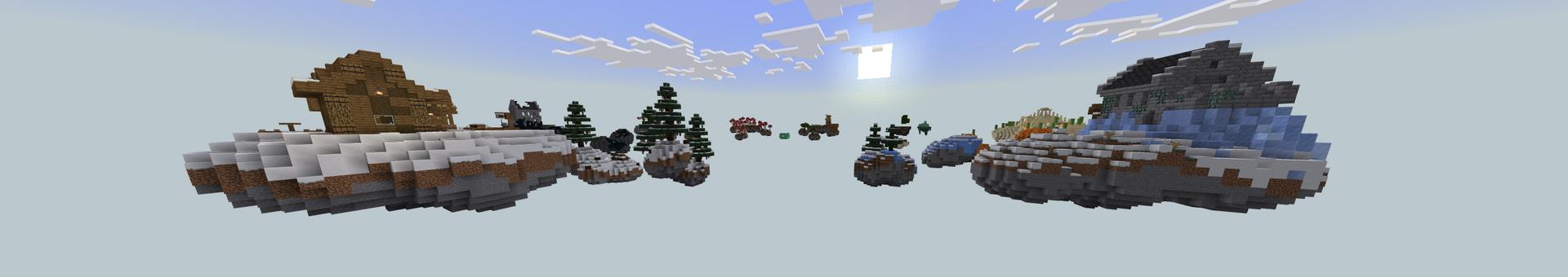 Panorama of the Minecraft Bedrock Marketplace product One Bee Challenge created by Piki Studios.