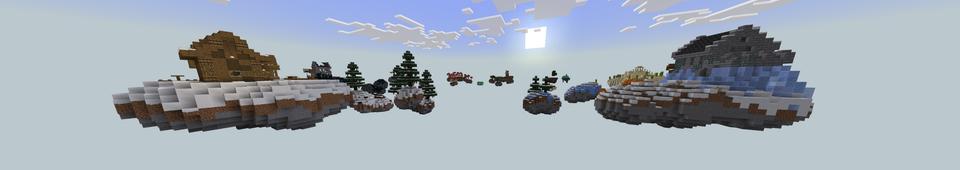 Panorama of the Minecraft Bedrock Marketplace product One Bee Challenge created by Piki Studios.