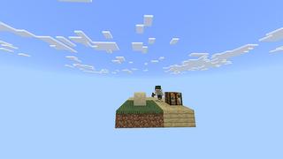 Screenshot of the Minecraft Bedrock Marketplace product One Block! created by Piki Studios.