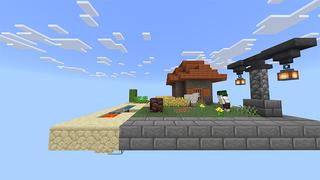 Screenshot of the Minecraft Bedrock Marketplace product One Block! created by Piki Studios.
